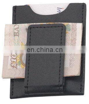WHOLESALE FACTORY MAN LEATHER MONEY CLIP EXPORT