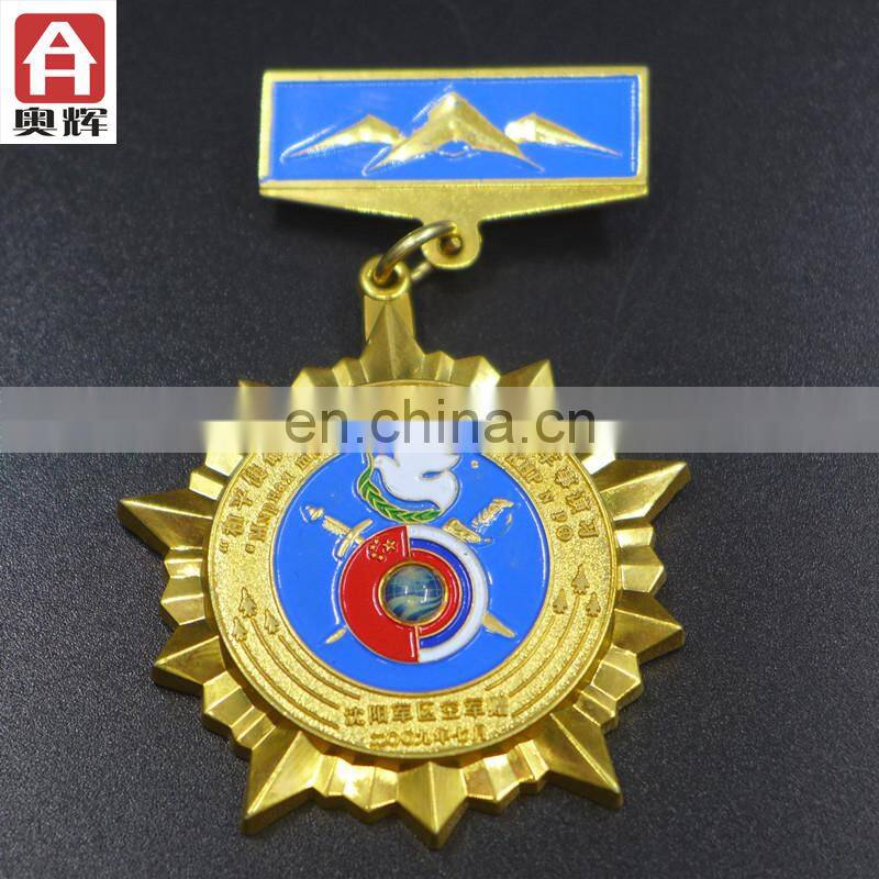 Good quality brass MOQ 10 plastic badge good quality badges