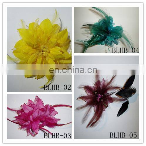 Handmade Vintage Pear Beaded Bridal Headpiece Indian Wedding Headpiece Jewelry Flower Head/Dress Decoration Hair Accessories