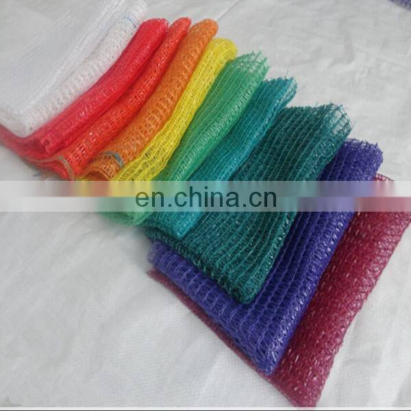 PE Potatoes Woven Leno Mesh Net Bag 25-50 kg For Packing Onions and Oranges