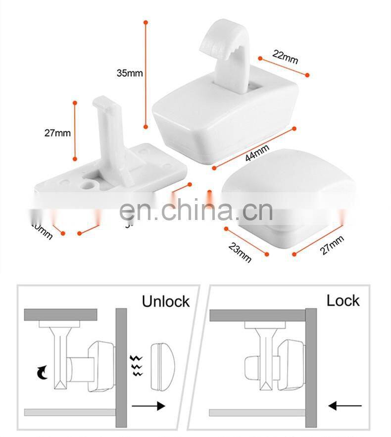 12+3 Baby Adhesive Mount Magnetic Magnet Cabinet Drawer Child Safety Lock