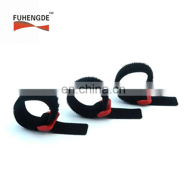 Elastic Hook and Loop Reusable Fastening Wrap Strap