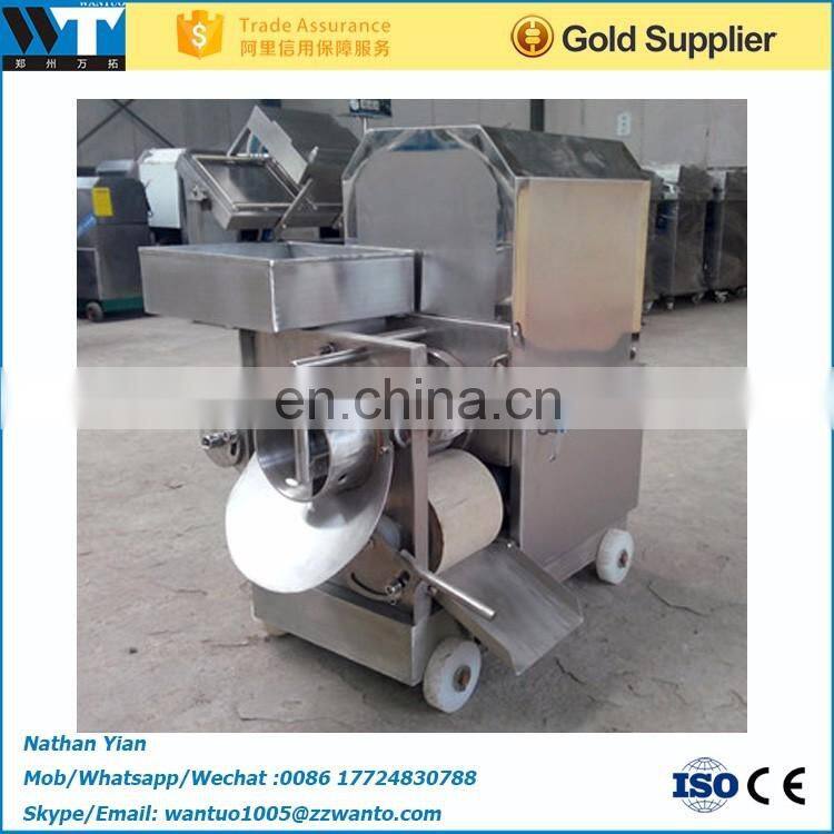 Fish meat and bone separator machine meat and bone separator machine