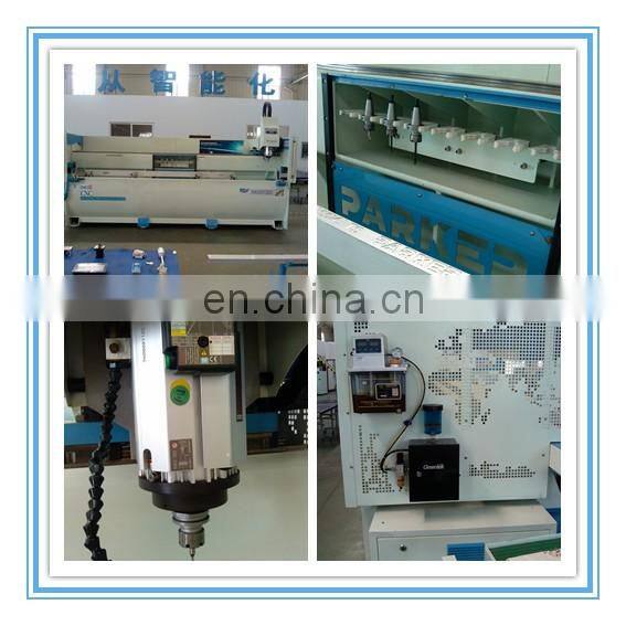Aluminum Profiles and Curtain Wall 4 Axis CNC Machining Center/Aluminum Profiles CNC Drilling and Milling Machine Center