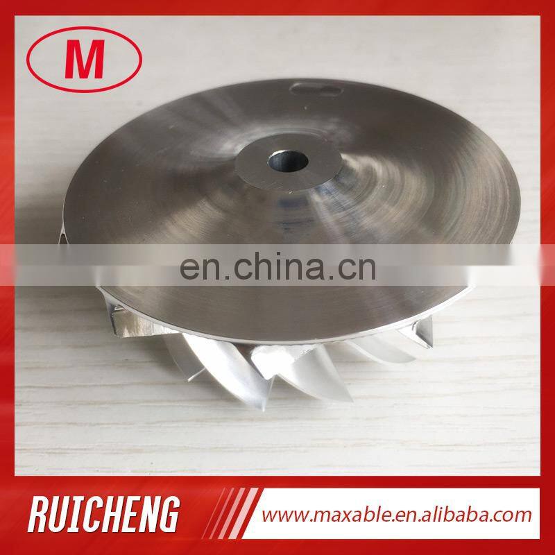 TD05H 20G upgrade 52.56/73.04mm 11+0 blades high performance turbocharger aluminum 2618/milling/ Billet compressor wheel