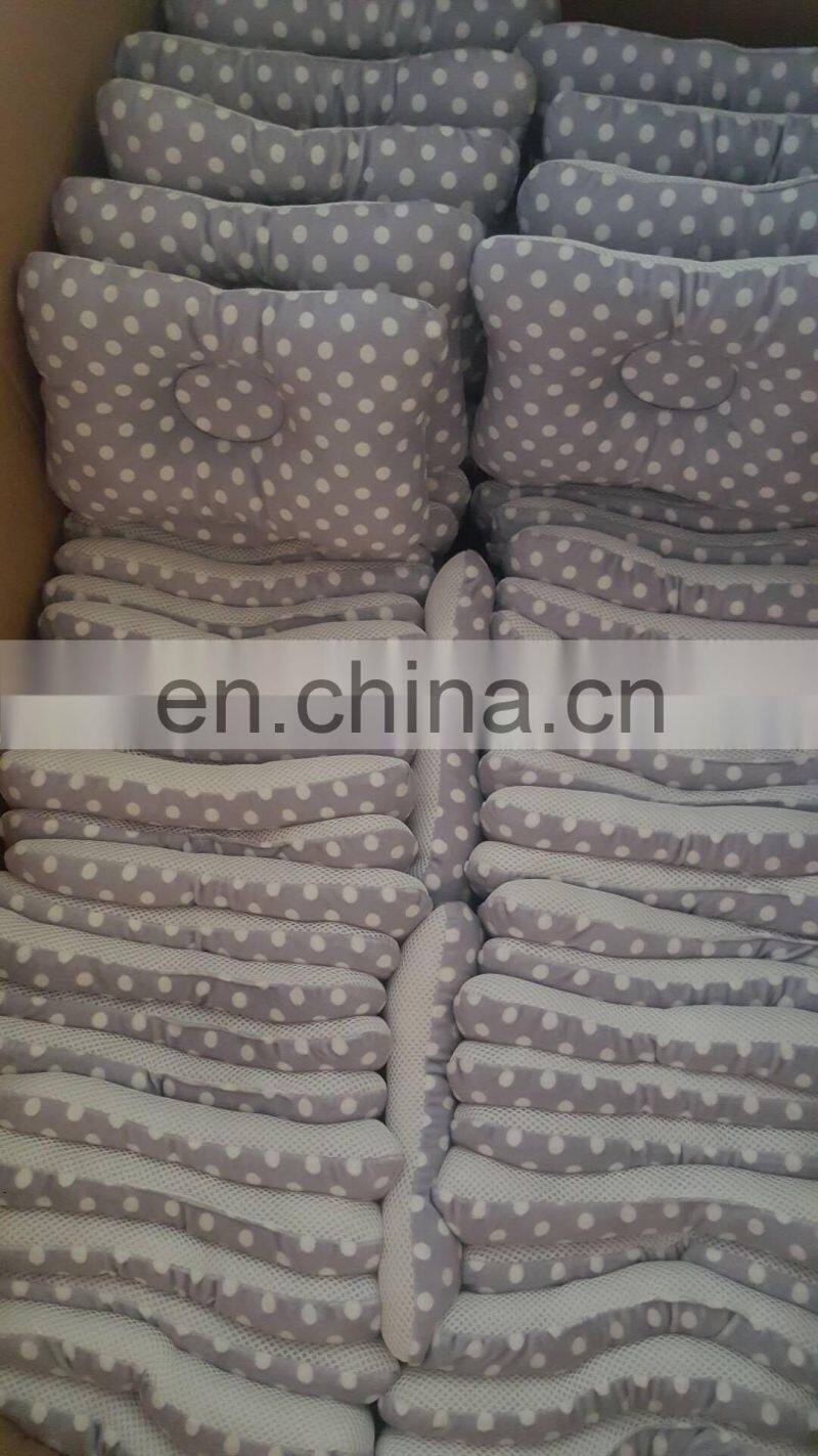 3D mesh Wholesale Baby 3D net air mesh pillow prevent flat head baby pillow