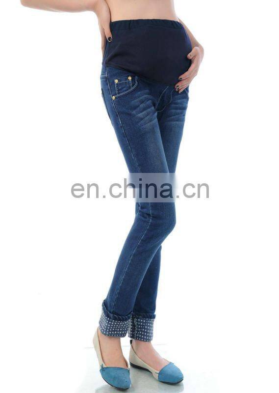 DiZNEW New Stretch comfortable Maternity wear jeans women