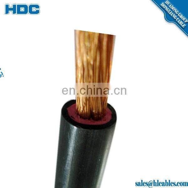 China supplier electrical cable and wire Ecuador UAE 500 mcm electrical flexible cable wire Welding cable huadong factory