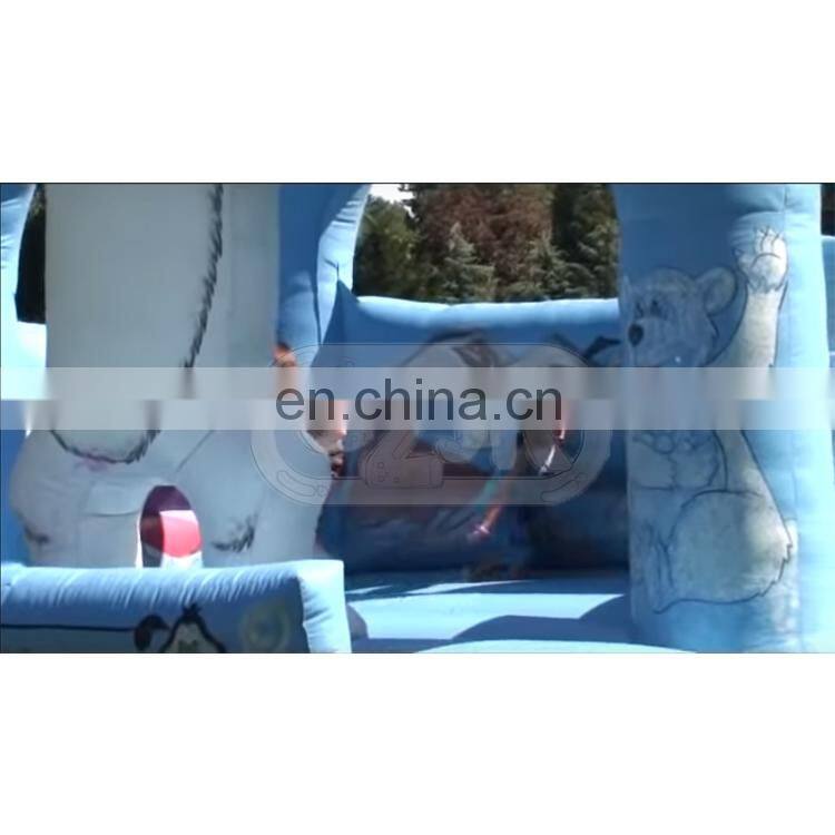 polar bear jumper inflatable bouncer jumping bouncy castle bounce house
