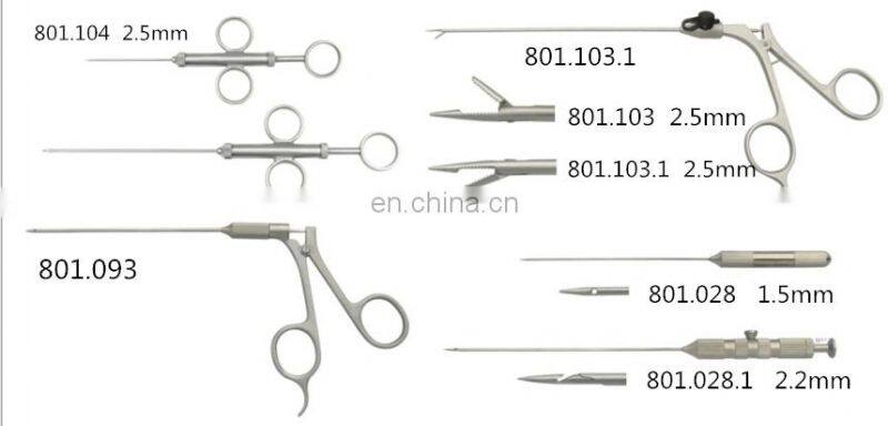 Medical reusable hernia suture needle and forceps