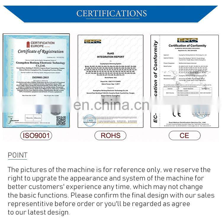 360 Magneto-Optic 2 in 1 hair removal skin tightening machine