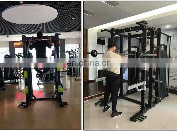 Top selling fitness hammer strength smith machine manual equipment deep squat rack