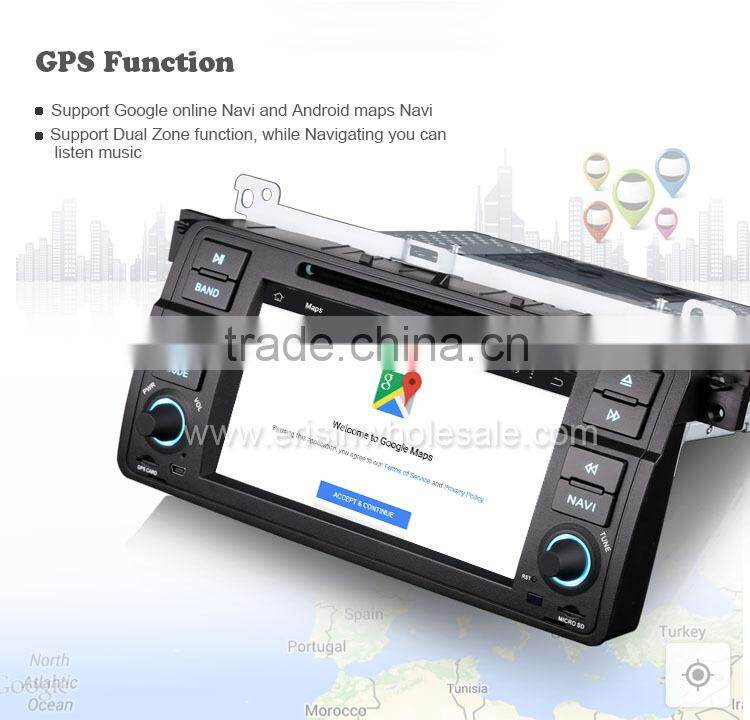 Erisin ES2246B 7" Car DVD GPS Android 4.4.4 3G WiFi Bluetooth for E46 MG ZT