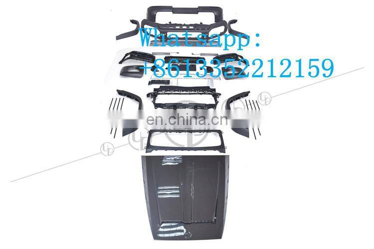 2019 G class w464 g63 front bumper rear bumper grille fender and carbon fiber hood body kit g500 g63 g65 g55