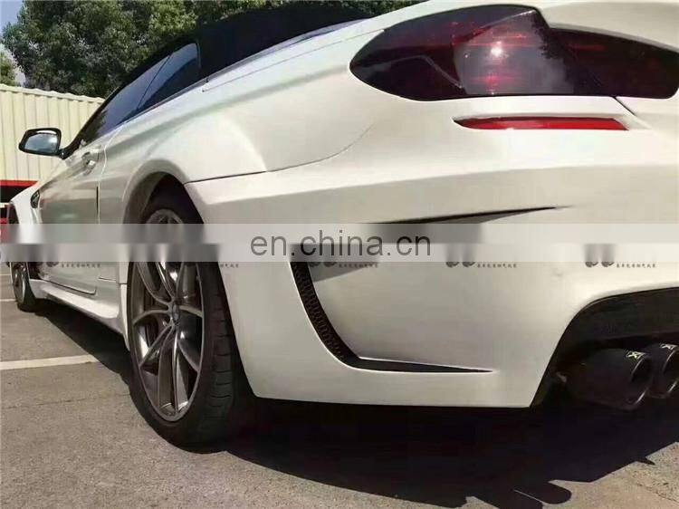 High Quality PD Auto Body Parts For BMW 6 Series F12 F13 Front Rear Bumper CF FRP