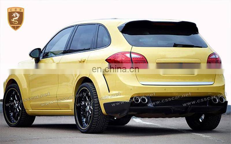 2011-2014 por cayene 958 fiber glass wide body kit to met