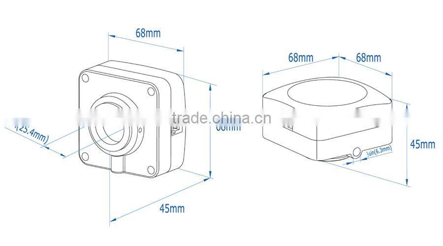 WCAM Series C-mount WIFI Camera
