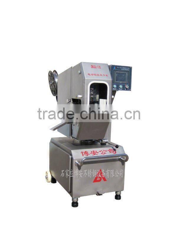 sausage great wall clipping machine