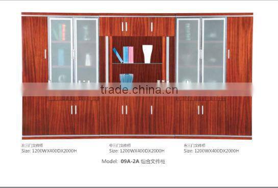China furniture manufacturer wood cabinet with glass door 09A-2A