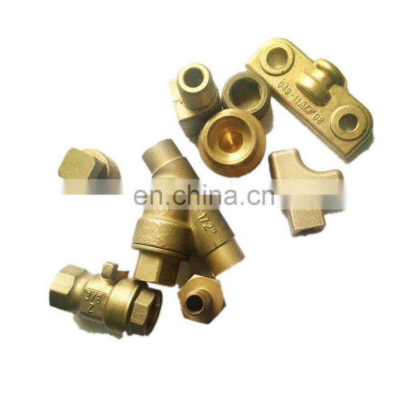 OEM Precision Machining Copper / Brass Forging Part