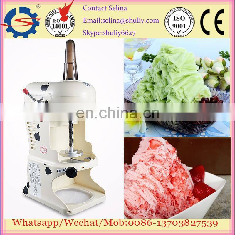 Commercial Using Electric Shaved Ice Cream Snow Ice Shaver Machine