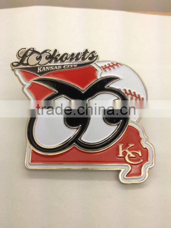number custom logo soft enamel lapel pins/custom badges
