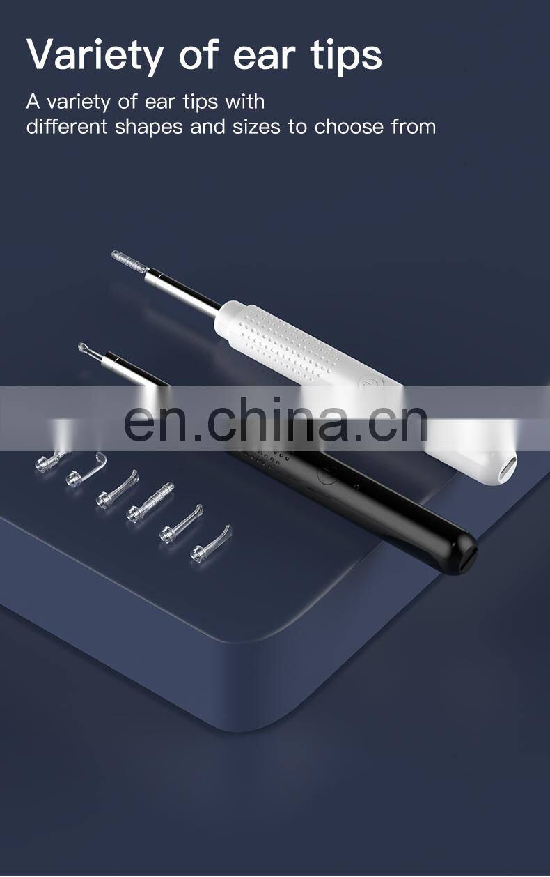 Ear Otoscope Wifi Endoscope Visual Ear Clean Tool Mini Digital Otoscope With Video Camera Mobile View Ear Wax Removal Tool