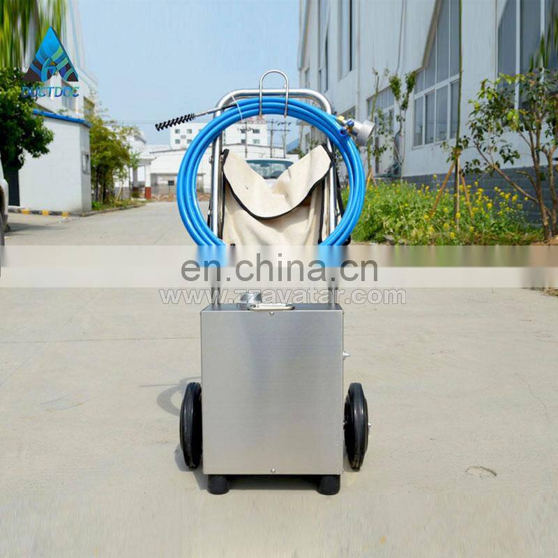 ACP-1B flexible shaft chiller condenser tube pipe cleaning machine