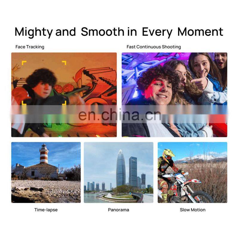 Moza Moin camera pocket Gimbal sports mini handheld high-definition 4K anti-shake vlog portable outdoor stabilizer action camera