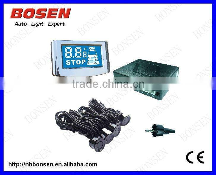 car parking sensor system with Video camera TFT display Nature Human Voice type