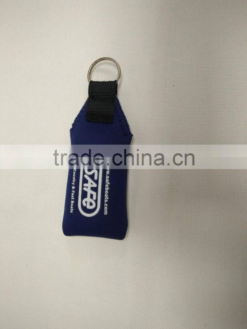 3mm neoprene customied printing logo gifts bag or lanyard with company logo