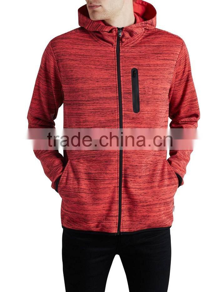OEM man gym hoodies zip up lightweight cotton sport hoodies