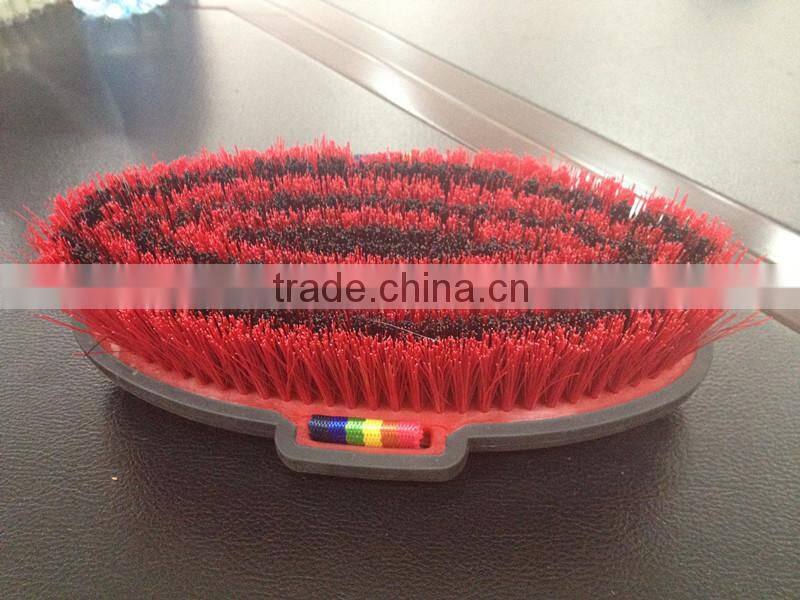 Lovely Red Wooden Horse Brush
