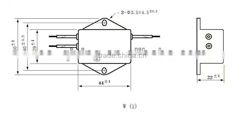 high quality 10A emi noise filter