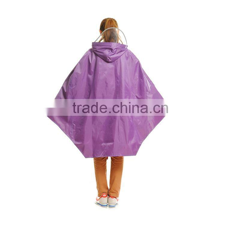 2013 Outdoor weaterproof rain poncho for kids