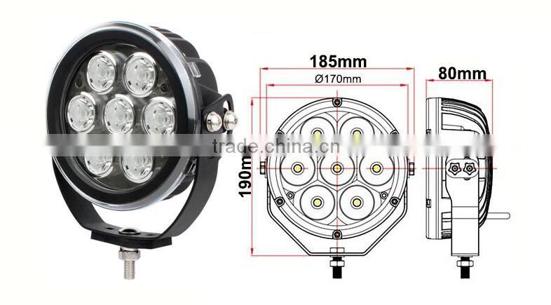 6inch 70W High Power LED Vehicle working Lighthead LED-ST070X