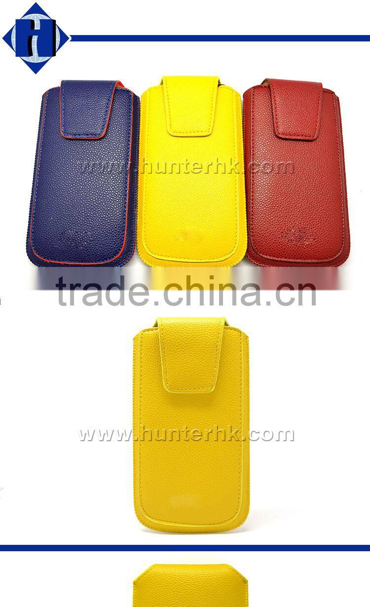 Flip Leather Pull Up Sleeve For Samsung I9600
