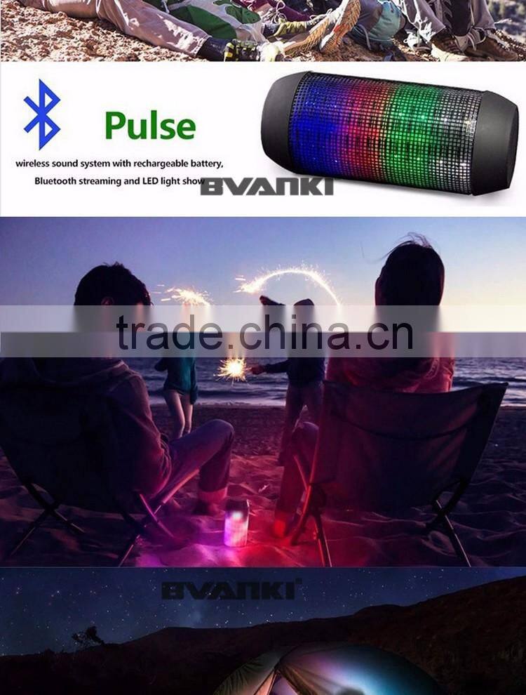 Wholesale alibaba new products 2016 With LED light Outdoor Flashing sports wireless portable car mini bluetooth speaker