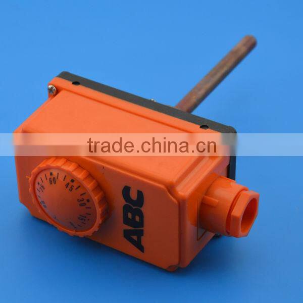 Boiler adjustable thermostat