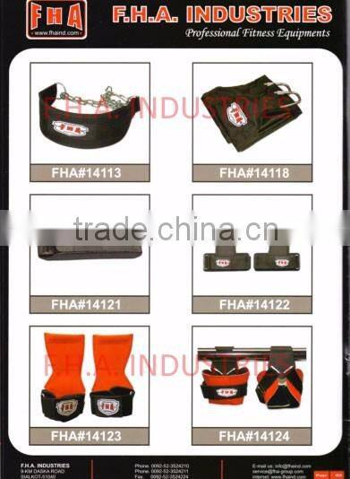 Weightlifting Power Gripper Neoprene Lifting Grip Gloves by FHA INDUSTRIES SIALKOT PAKISTAN