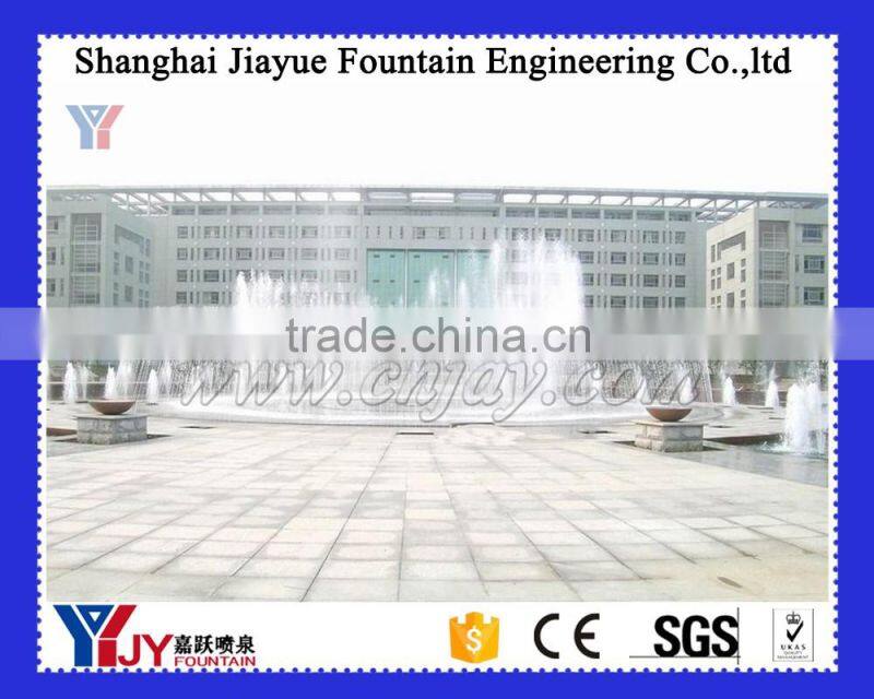 Project large scale music dancing floor fountain in big square