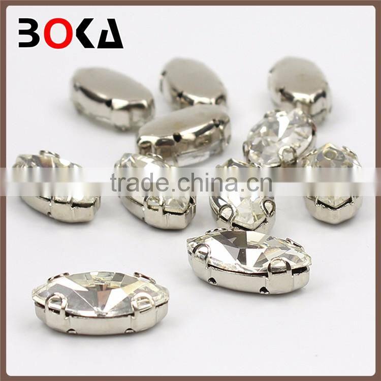 // Hot selling crystal with claw mobile phone patch // decoration flat back rhinestones for garment accessory //
