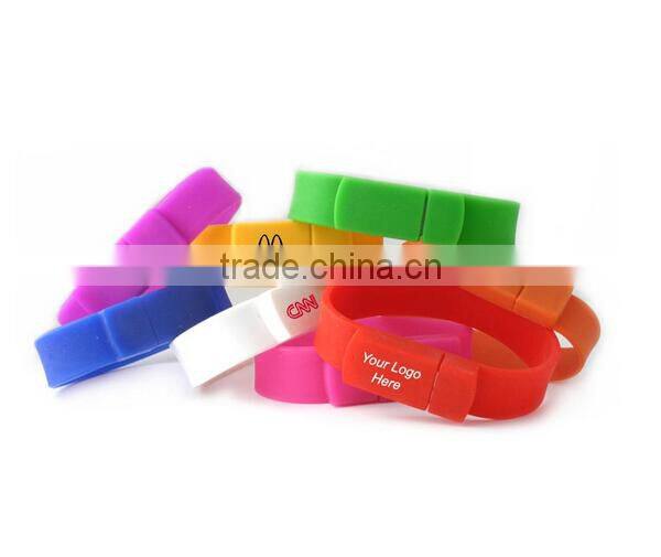 bracket custom silicone usb flash drive 32GB