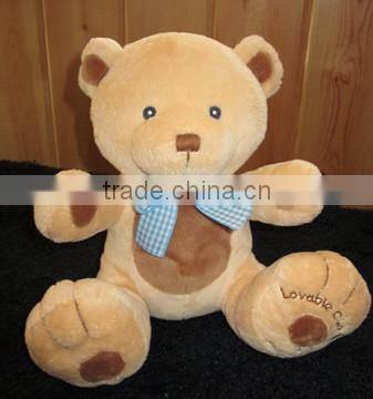 stuffed bearteddy bear toy/organic cotton teddy bear