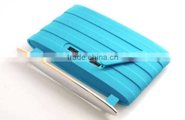 OBOE 8000mah raindow special smart power bank with stander