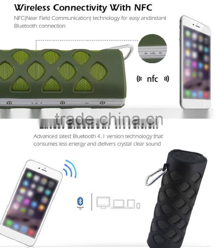 Radio portable NFC bluetooth speaker ce bqb silicon horn for samsung galaxy s3