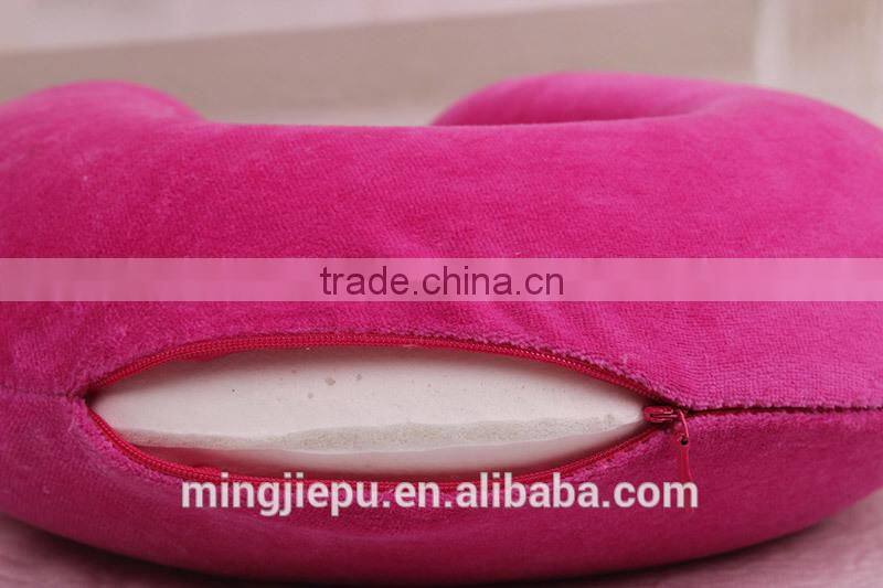 Wholesale Decorative U-Shape pillow, Car Travel Seat Neck Support Memory Foam Pillow, j shape cushions