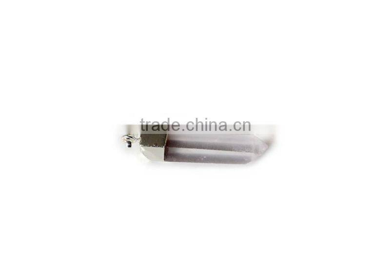 Pendant, PTP-A120 Fashion Jewelry Natural Gen Stone Crystal Precious Stone Gold Pendant