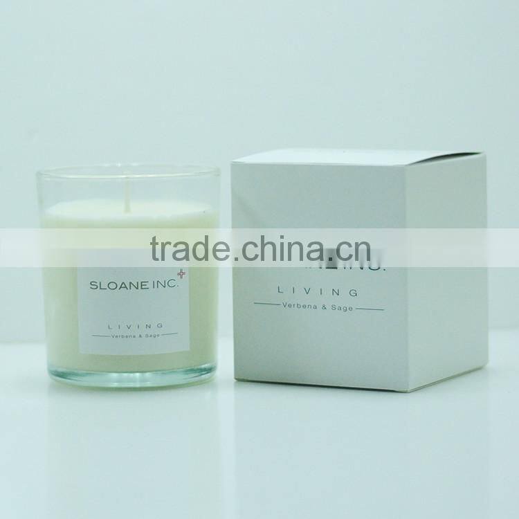 black glass candle jar,black candle holder with color ribbon