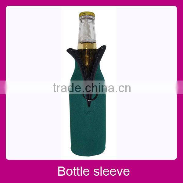 Customizable stylish neoprene beer bottle cooler